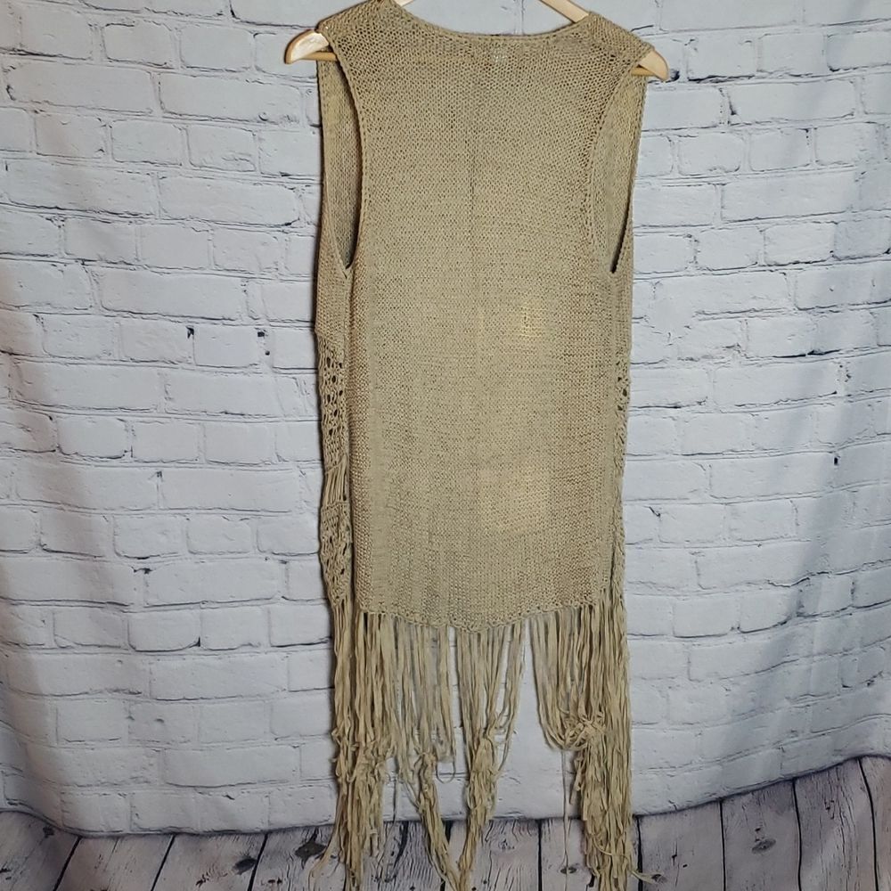 BOHO Vest Jacket with Fringe By Design‎ - Picture 5 of 10